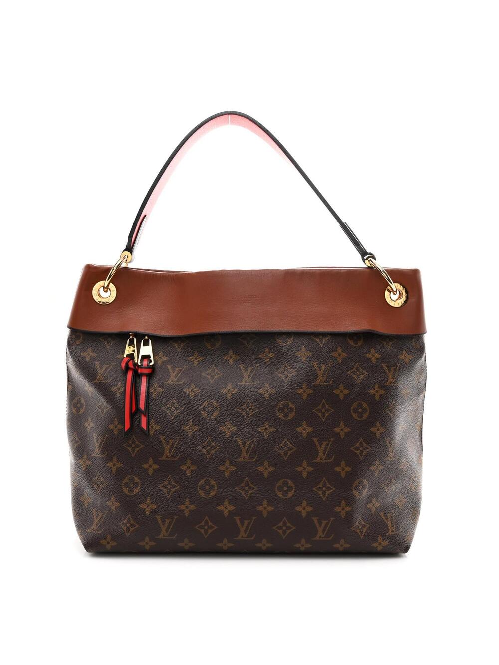 Louis Vuitton Tuileries Hobo Caramel #293979L12B